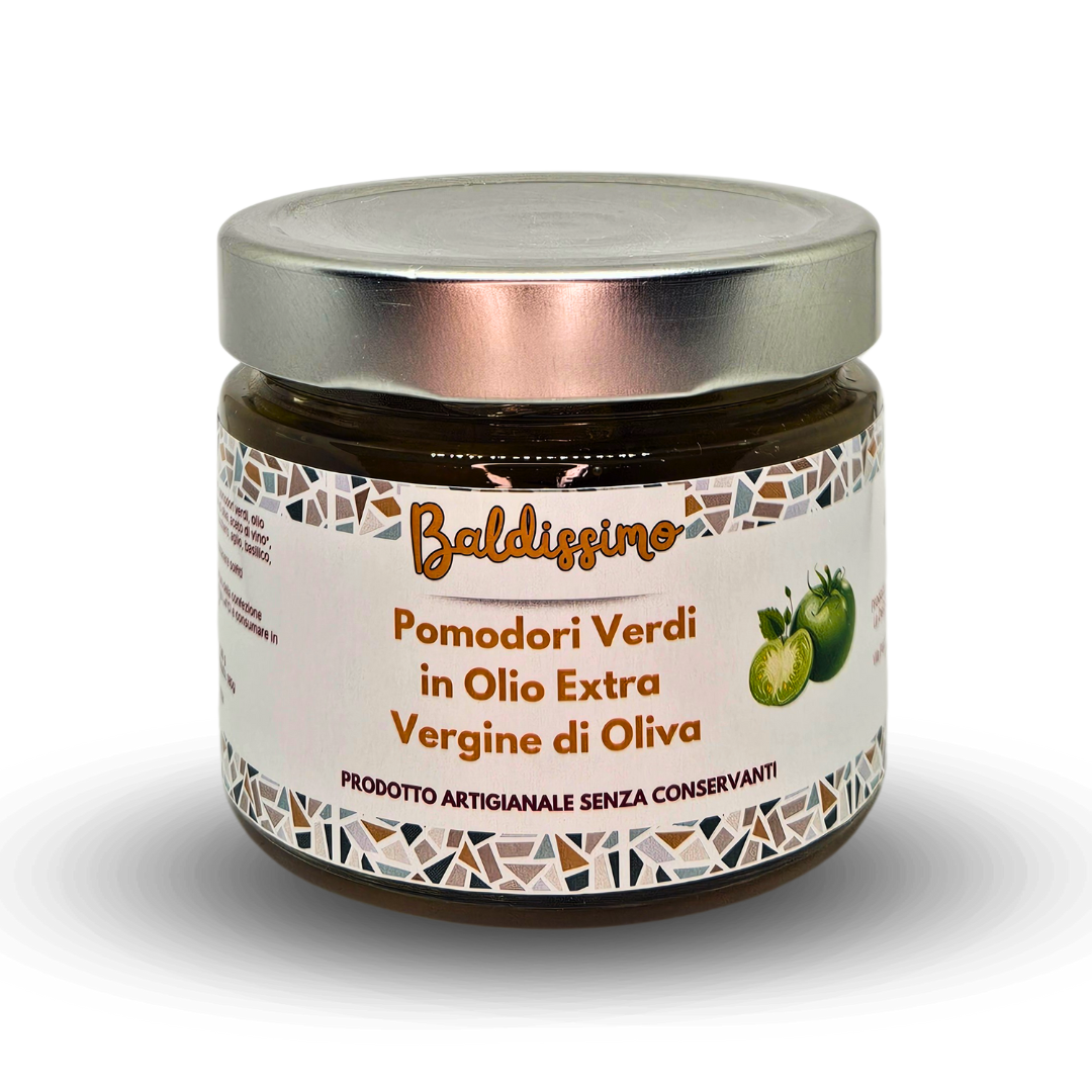 Pomodori Verdi Sott'olio Artigianali | Baldissimo