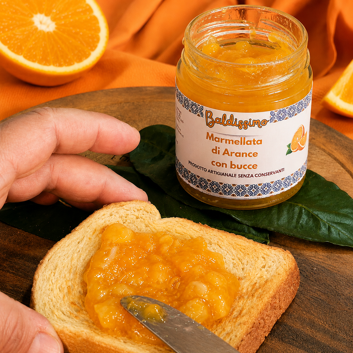 Marmellata Artigianale di Arance con Buccia | Baldissimo